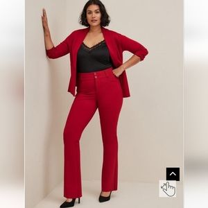 20S Studio by Torrid Ponte Red, Boot cut